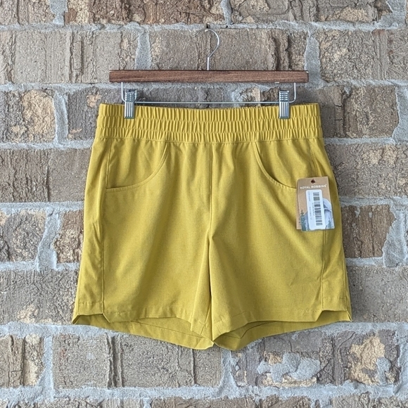NWT Royal Robbins Cove Short Green Sulphur Size Small Hiking Outdoor Gorpcore - Picture 1 of 10